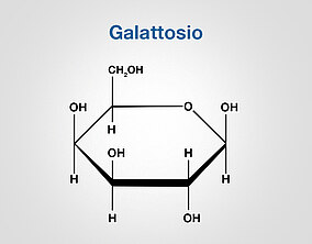 Formula del galattosio