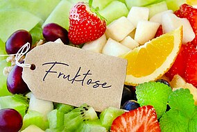 Verschiedene Obstsorten, die Fruktose enthalten.