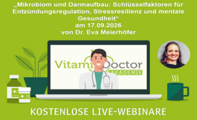Mikrobiom und Darmaufbau: Schlüsselfaktoren für Entzündungsregulation, Stressresilienz und mentale Gesundheit - Dr. Eva Meierhöfer