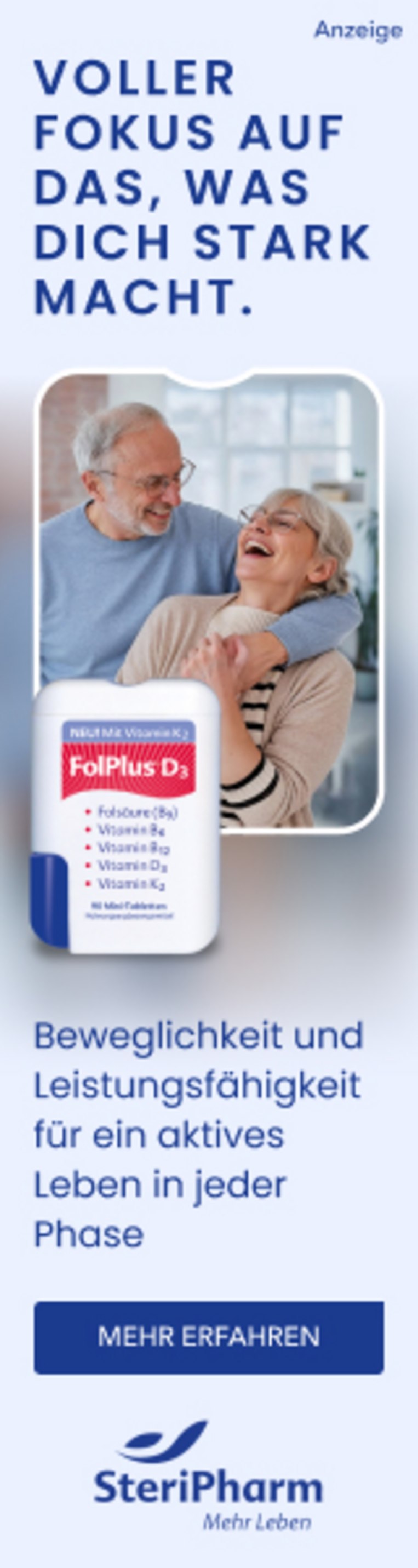 Mehr erfahren! Mehr erfahren!