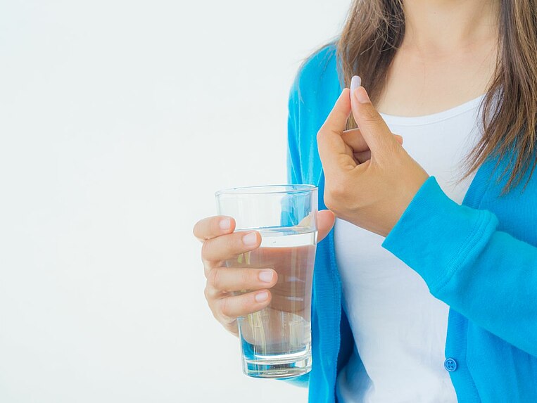 Einnahme von Präparaten Einnahme von Präparaten