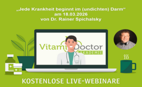 Jede Krankheit beginnt im (undichten) Darm - Dr. Rainer Spichalsky