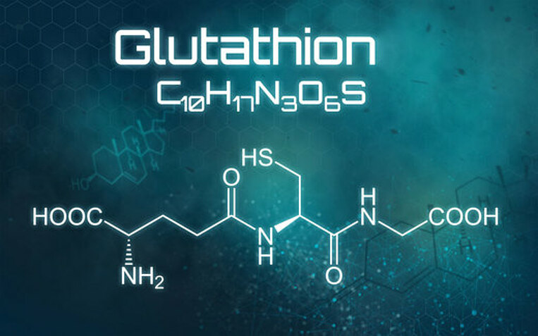 Chemische Formel von Glutathion Chemische Formel von Glutathion