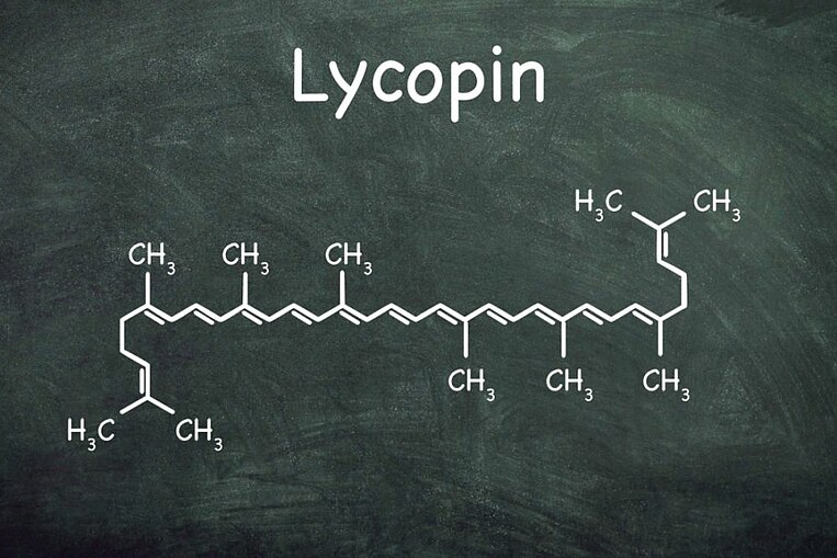 Chemische Strukturformel Lycopin Chemische Strukturformel Lycopin