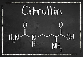 Die chemische Formel für Citrullin