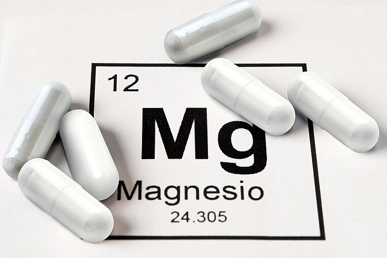 Diverse capsule di magnesio Diverse capsule di magnesio