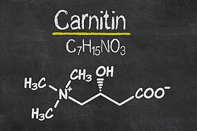 Chemische Formel für Carnitin