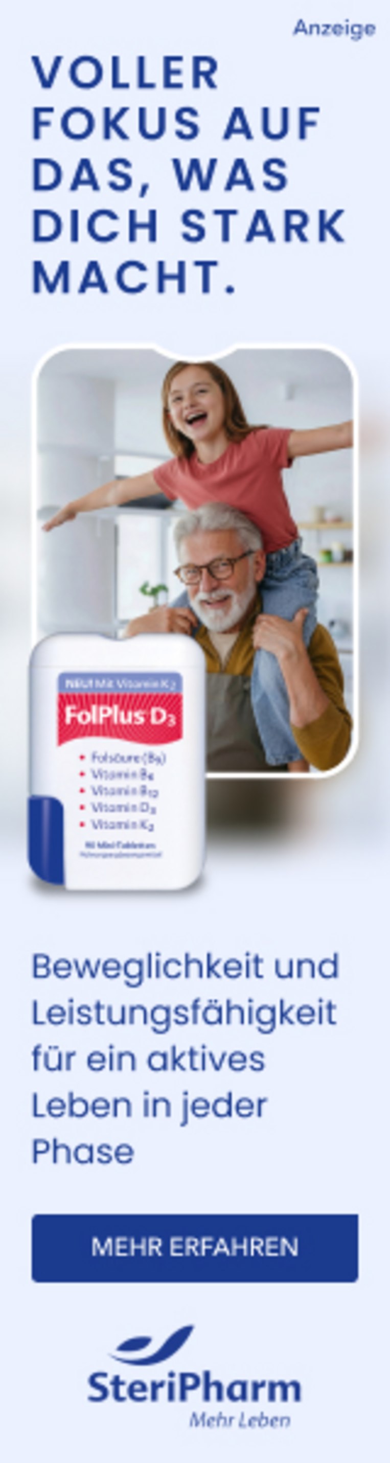 Mehr erfahren! Mehr erfahren!